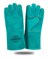 Краги спилковые КАМЧАТКА Safeprotect бирюзовые (флисовая подкладка) р.10,5 (х12х60) - фото 85383