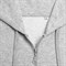 Толстовка на молнии с капюшоном Unit Siverga (тк.Хлопок,230), серый меланж - фото 8604
