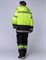 Костюм зимний Дорожник (тк.Смесовая,210) брюки, лимонный/черный - фото 8734
