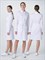 Халат женский Сансара-001 (тк.Смесовая,160) MedLine, белый - фото 92428