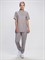 Костюм женский MedLine® Ева (тк.Смесовая,145), св.серый - фото 94667