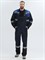 Костюм Виватный-2 IMP (тк.Смесовая,220) п/к, т.синий/черный/васильковый - фото 95026