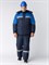 Костюм зимний Сибер СОП CH (тк.Таслан) п/к, т.синий/васильковый - фото 95172