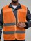 Жилет сигнальный ProfLineBase (тк.Полиэфир,60), оранжевый - фото 95496