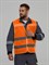 Жилет сигнальный ProfLineBase (тк.Полиэфир,60), оранжевый - фото 95497