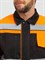 Костюм Виват-2 Премиум CH МВО (тк.Смесовая,240) п/к, черный/оранжевый - фото 95615