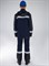 Костюм антистатический Эксперт-Ойл НМВО (тк.Смесовая,255/Оксфорд) п/к, т.синий/черный - фото 96741