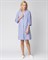 Халат женский Лира (тк.ТиСи), сиреневый - фото 96743