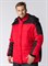Куртка зимняя Европа CH (тк.Дюспо), красный/черный - фото 96944