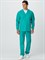 Мужской костюм ХАССП-База (ткань ТиСи, 120), бирюзовый - фото 97317 Мужской костюм ХАССП-База (ткань ТиСи, 120), бирюзовый - фото 97317