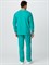 Мужской костюм ХАССП-База (ткань ТиСи, 120), бирюзовый - фото 97319 Мужской костюм ХАССП-База (ткань ТиСи, 120), бирюзовый - фото 97319