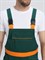 Костюм для ИТР СОП IMP (тк.Саржа,250) п/к, т.зеленый/оранжевый - фото 97854