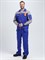 Костюм Союз-Профессионал-2 CH МВО (тк.Смесовая,240) п/к, васильковый/св.серый/оранжевый - фото 97866