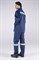 Костюм Стандарт СОП (тк.Смесовая,210) брюки, т.синий/васильковый - фото 98041