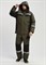 Костюм зимний Вектрон-2 СОП (тк.Таслан,135) п/к, хаки/черный - фото 98578