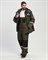 Костюм зимний Вектрон-2 СОП (тк.Таслан,135) п/к, хаки/черный - фото 98580