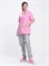 Костюм женский Ирис (тк.ТиСи), ярко-розовый/серый - фото 98868