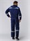 Костюм Титан-2 СОП IMP (тк.Смесовая,210) п/к, т.синий/васильковый - фото 99719