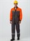Костюм лесоруба Волат-Урбан СОП (тк.Нортон,262) п/к, серый/черный/оранжевый - фото 99723