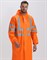 Плащ влагозащитный сигнальный ProfLineSpecialist СОП (ПВХ,210), оранжевый - фото 99875