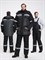 Костюм зимний Беркут СОП CH (тк.Таслан) п/к, черный/т.серый - фото 99890