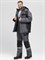Костюм зимний Вектрон-2 СОП (тк.Таслан,135) п/к, т.серый/черный - фото 99933